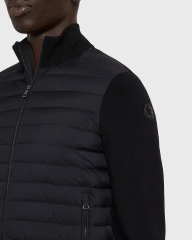 Moncler en 's Padded Crêpe Cotton Full-Zip Cardigan | Thumbnail 5