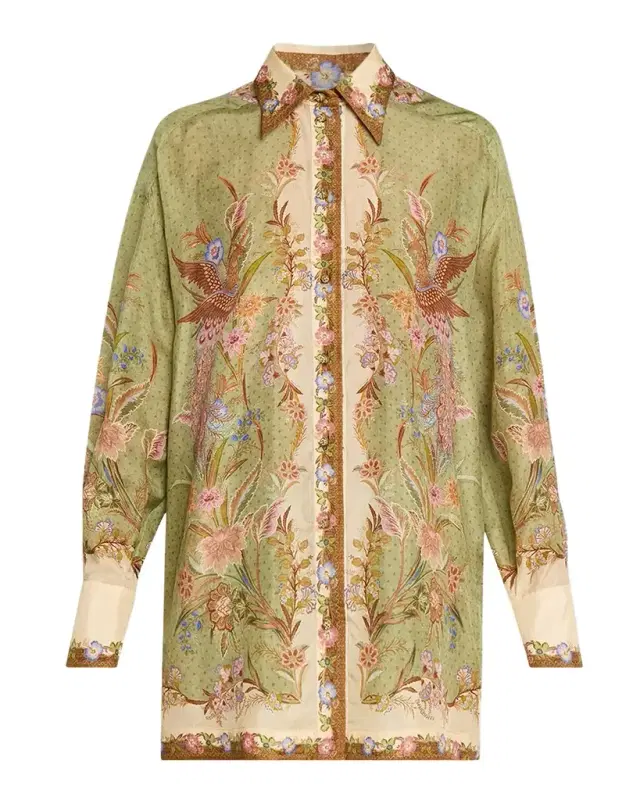 Indra Relaxed Silk Shirt