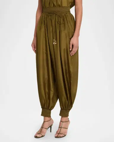 Zimmermann Mahon Silk Harem Pants | Thumbnail 4 Zimmermann Mahon Silk Harem Pants | Thumbnail 4