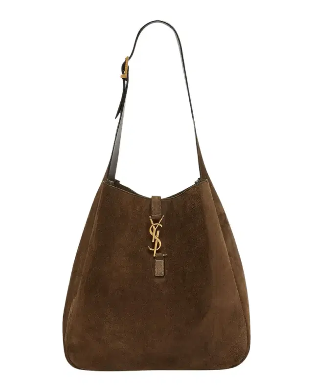 Saint Laurent Le 5 à 7 Large Shoulder Bag in Suede