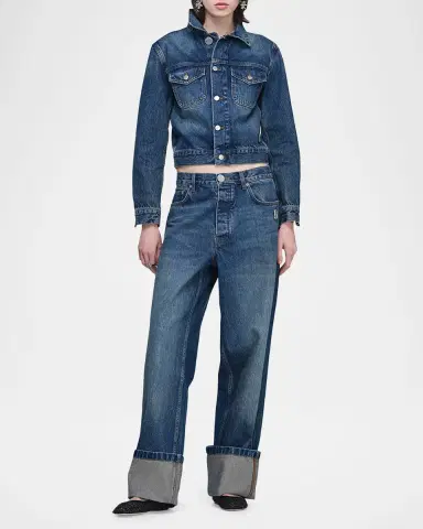 Marc Jacobs Shrunken Denim Jacket | Thumbnail 2