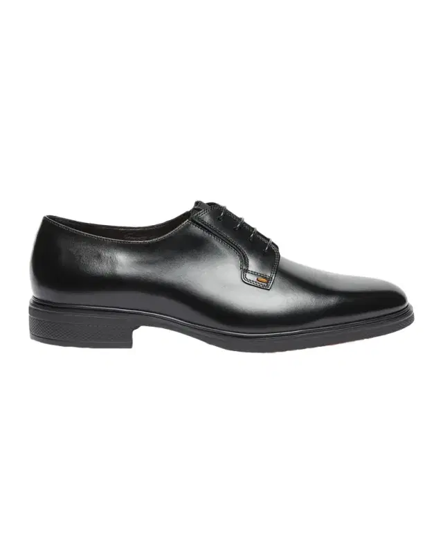 Santoni Men 's Easy Collection Leather Rubber-Sole Derby Shoes