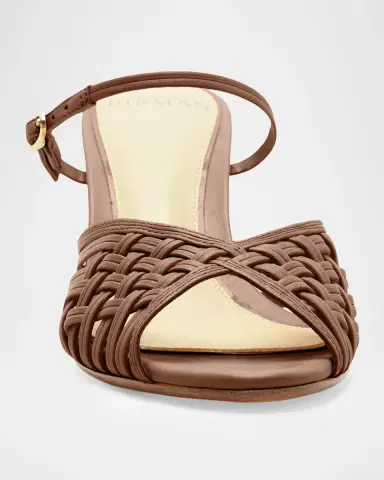 Alexandre Birman 75mm Lilian Leather Wedge Mules | Thumbnail 3 Alexandre Birman 75mm Lilian Leather Wedge Mules | Thumbnail 3