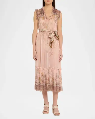 Zimmermann Alchemy Flutter Dress | Thumbnail 2