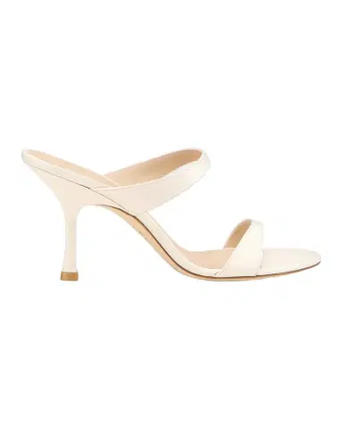 Stuart Weitzman 85mm Nudist Patent Leather Dual-Strap Sandals | Thumbnail 1