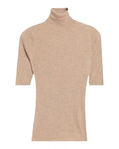 Sprwmn Rib-Knit Cashmere Turtleneck Top | Thumbnail 1