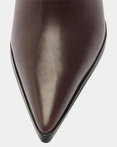 Schutz Mikki Up Leather Block-Heel Knee-High Boots | Thumbnail 3