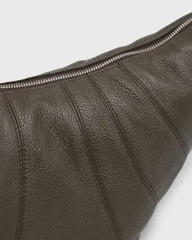 Lemaire Men's Medium Croissant Leather Crossbody Bag | Thumbnail 6 Lemaire Men's Medium Croissant Leather Crossbody Bag | Thumbnail 6