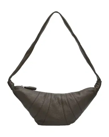 Lemaire Men's Medium Croissant Leather Crossbody Bag | Thumbnail 1 Lemaire Men's Medium Croissant Leather Crossbody Bag | Thumbnail 1