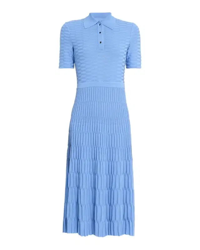 Knit A-Line Midi Dress