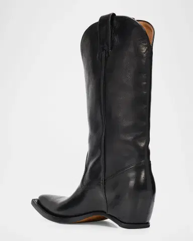 Maison Margiela Heel-Less Leather Cowboy Boots | Thumbnail 4