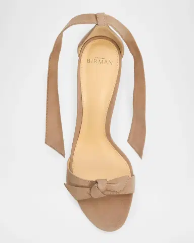 Alexandre Birman 90mm Clarita Suede Block-Heel Sandals | Thumbnail 6 Alexandre Birman 90mm Clarita Suede Block-Heel Sandals | Thumbnail 6