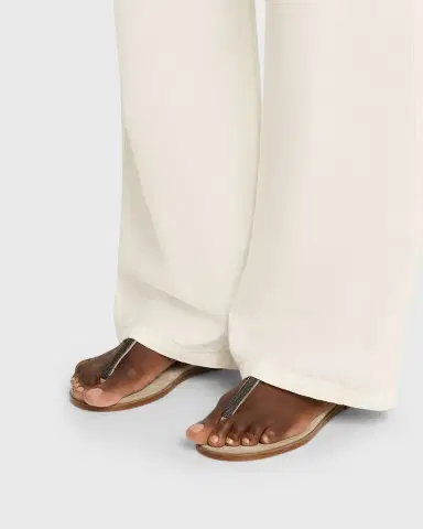 Brunello Cucinelli Suede Monili Sandals | Thumbnail 2 Brunello Cucinelli Suede Monili Sandals | Thumbnail 2