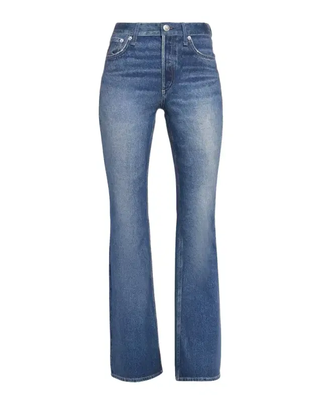 rag & bone rb Miramar Dahlia Ponte Flare Jeans