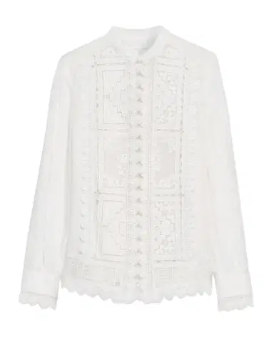 Zimmermann Aster Embroidered Blouse | Thumbnail 1 Zimmermann Aster Embroidered Blouse | Thumbnail 1