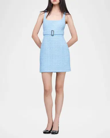 Marc Jacobs Pop J Marc Metallic Tweed Mini Dress | Thumbnail 2 Marc Jacobs Pop J Marc Metallic Tweed Mini Dress | Thumbnail 2
