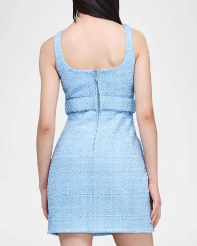 Marc Jacobs Pop J Marc Metallic Tweed Mini Dress | Thumbnail 3 Marc Jacobs Pop J Marc Metallic Tweed Mini Dress | Thumbnail 3