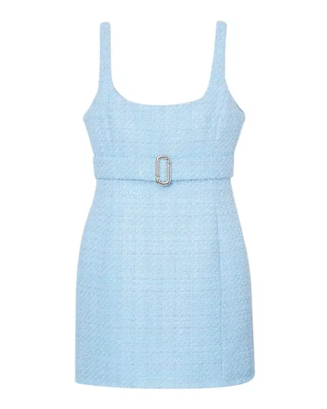 Pop J Marc Metallic Tweed Mini Dress