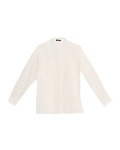 Akris Wave Broderie Anglaise Cotton Voile Blouse | Thumbnail 1 Akris Wave Broderie Anglaise Cotton Voile Blouse | Thumbnail 1