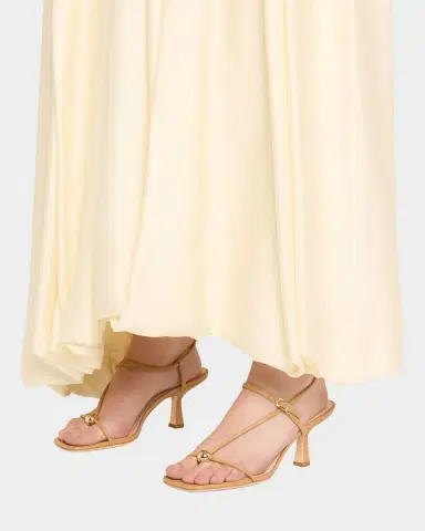Loeffler Randall Triana Strappy Leather Dome Sandals | Thumbnail 2