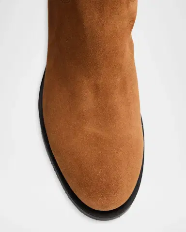 Santoni Suede Mid-Calf Boots | Thumbnail 6 Santoni Suede Mid-Calf Boots | Thumbnail 6