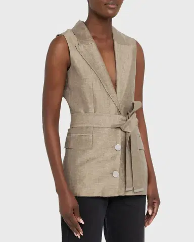 L'Agence Harper Belted Blazer | Thumbnail 4 L'Agence Harper Belted Blazer | Thumbnail 4