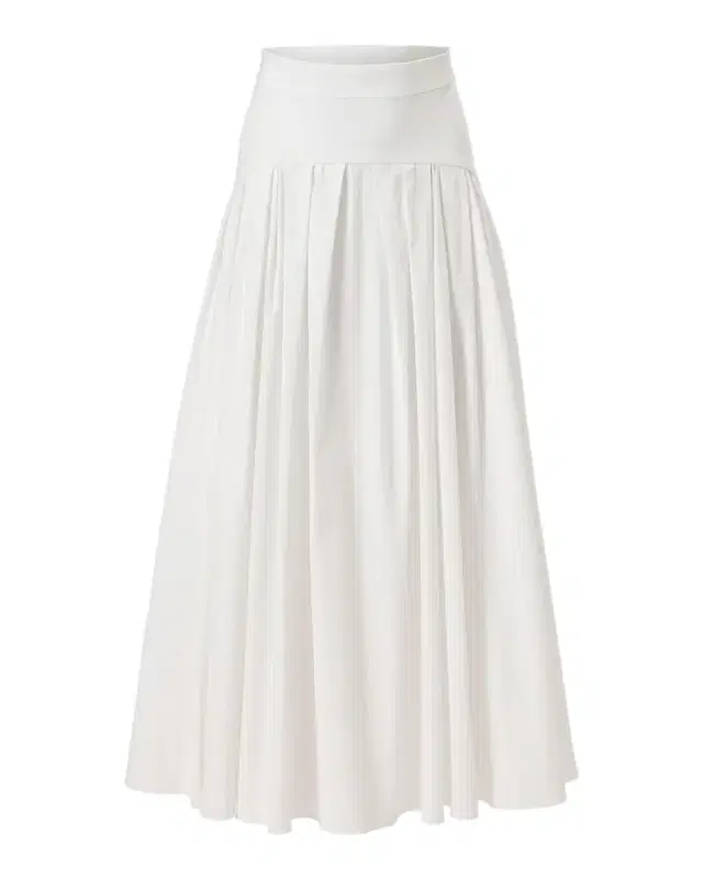 Carolina Herrera Drop-Waist Pleated Midi Skirt