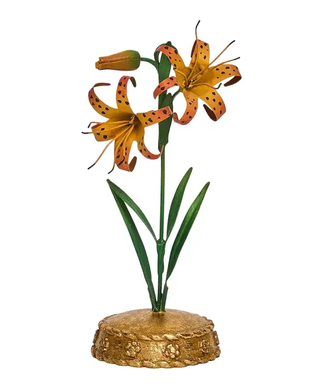 Juliska Meadow Walk Tiger Lily Place Card Holder