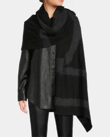 Toteme Monogram Twill Scarf | Thumbnail 3