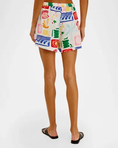 Rails Jenner Linen Drawstring Shorts | Thumbnail 3