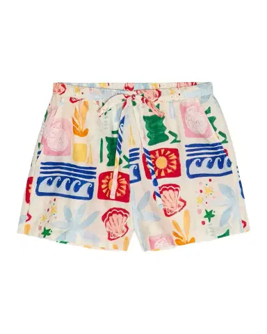 Rails Jenner Linen Drawstring Shorts | Thumbnail 1