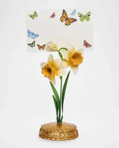 Juliska Meadow Walk Daffodil Place Card Holder | Thumbnail 2
