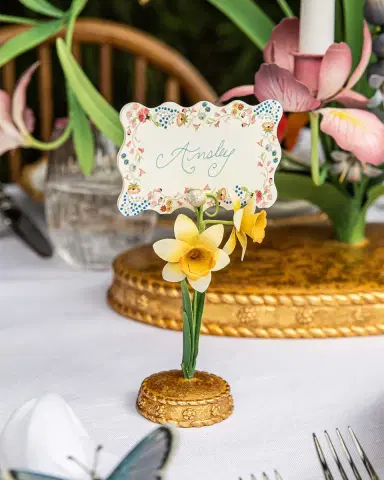 Juliska Meadow Walk Daffodil Place Card Holder | Thumbnail 5