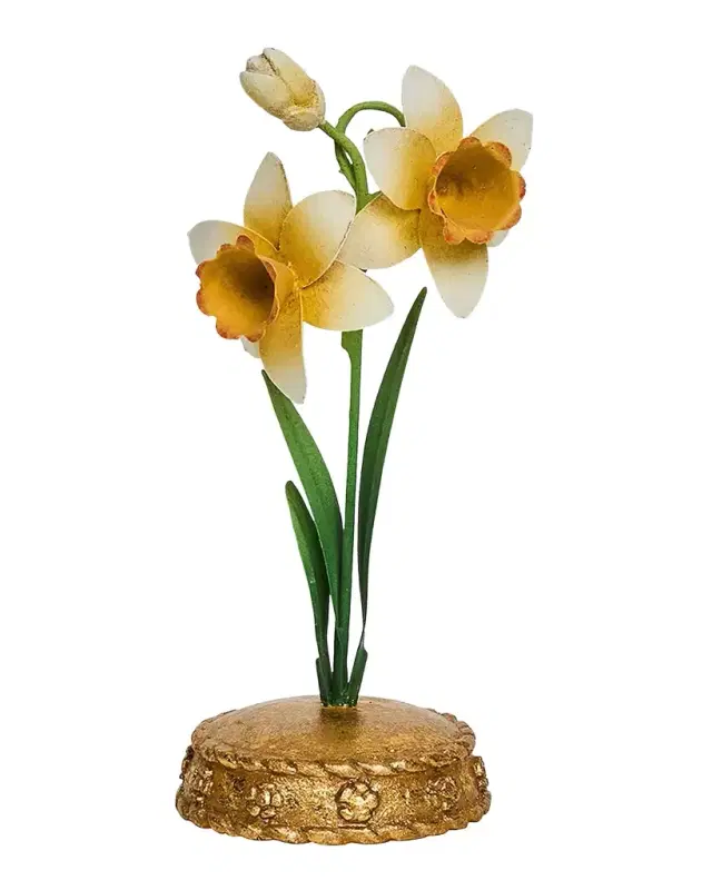 Juliska Meadow Walk Daffodil Place Card Holder