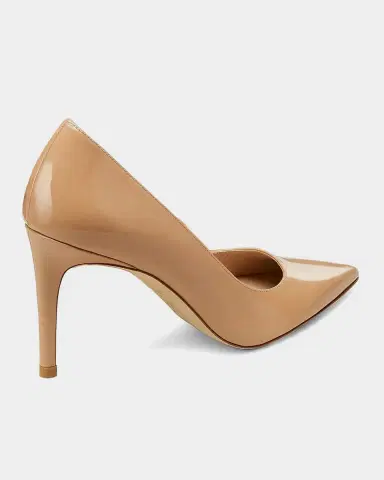 Stuart Weitzman 85mm Stuart Power Patent Leather Pumps | Thumbnail 2