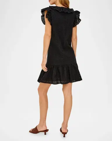 Rails Essie Eyelet Mini Dress | Thumbnail 3