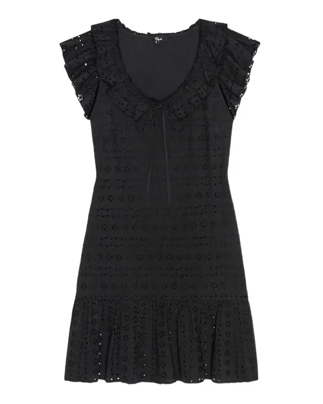 Essie Eyelet Mini Dress