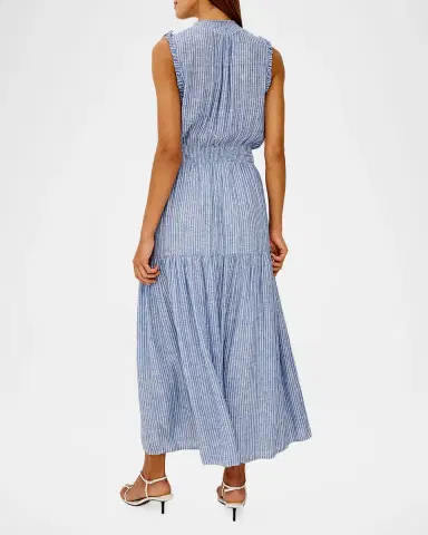 RAILS Alessia Stripe Linen Maxi Dress | Thumbnail 3 RAILS Alessia Stripe Linen Maxi Dress | Thumbnail 3