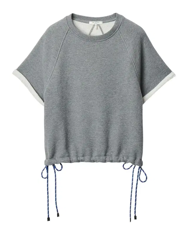 Rag & Bone Vintage Terry Drawstring Top