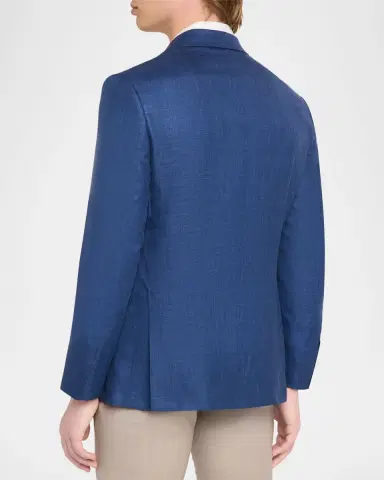 Brioni Men 's Silk Plume Jacket | Thumbnail 3 Brioni Men 's Silk Plume Jacket | Thumbnail 3