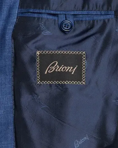 Brioni Men 's Silk Plume Jacket | Thumbnail 6 Brioni Men 's Silk Plume Jacket | Thumbnail 6
