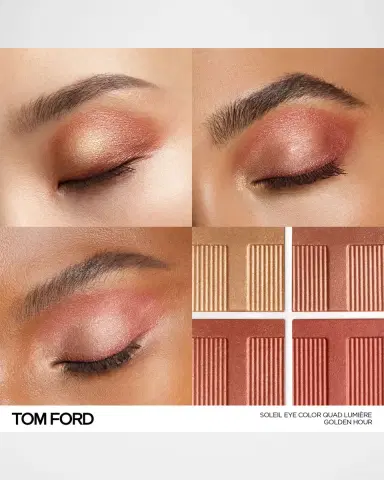 Tom Ford Soleil Eye Color Quad Lumiere Eyeshadow - Golden Hour | Thumbnail 3