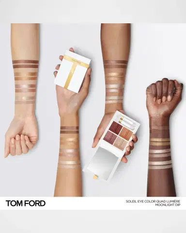 Tom Ford Soleil Eye Color Quad Lumiere Eyeshadow - Golden Hour | Thumbnail 4