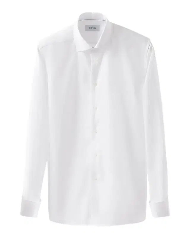 Men's Slim-Fit French-Cuff Twill Dress Shirt Men's Slim-Fit French-Cuff Twill Dress Shirt