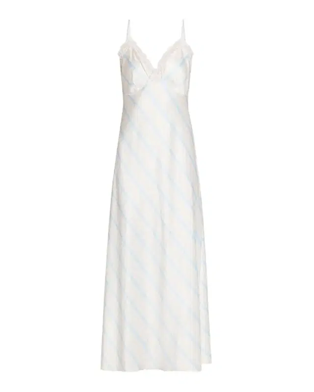 Manuela Floral Satin Slip Dress