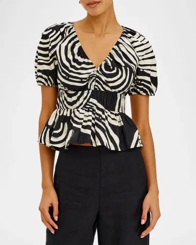 RAILS Argenta Printed Cotton Top | Thumbnail 4 RAILS Argenta Printed Cotton Top | Thumbnail 4