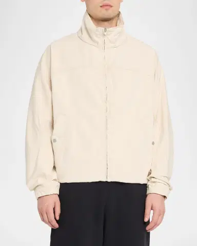 MORDECAI Men's Cotton Drill Stand-Collar Blouson Jacket | Thumbnail 4