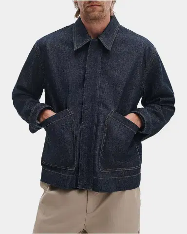 rag & bone Men 's Hudson Denim Shirt Jacket | Thumbnail 4