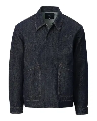 rag & bone Men 's Hudson Denim Shirt Jacket | Thumbnail 1