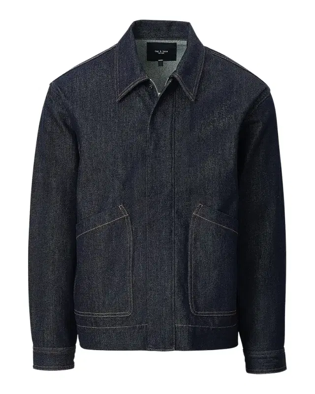 rag & bone Men 's Hudson Denim Shirt Jacket
